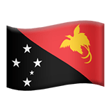 パプアニューギニア Apple Emoji